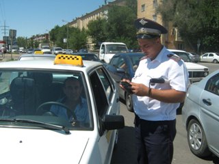 В Тульской области идут рейды по проверке такси