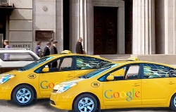 такси в Нью-Йорке, такси Гугл, такси Nissan NV200, такси беспилотные, такси гибридные, такси  Google