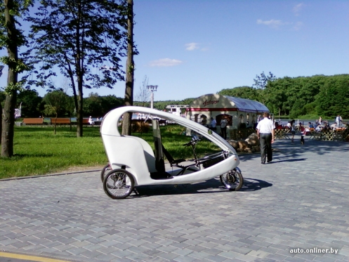 Велотакси в Минске