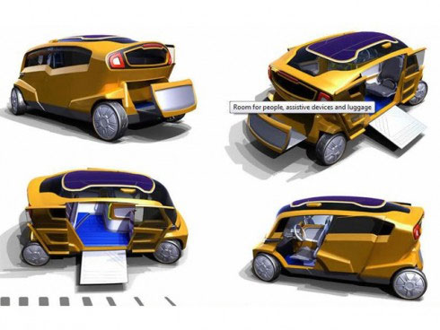 Концепт такси, дизайн такси, тюнинг такси, такси в Америке, будущее такси